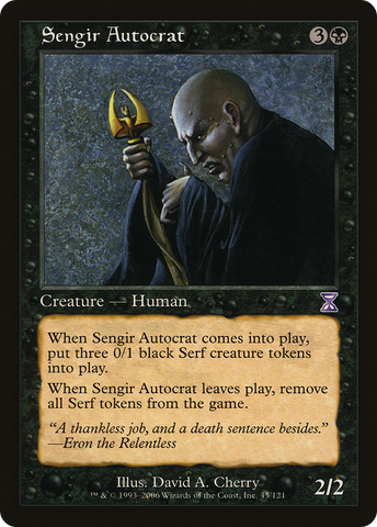 Sengir Autocrat [Time Spiral Timeshifted]