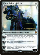 Karn, Scion of Urza  [Dominaria Prerelease Promos]