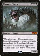 Massacre Wurm (Promo Pack) [Core Set 2021 Promos]