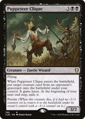 Puppeteer Clique [Commander Legends: Battle for Baldur's Gate]