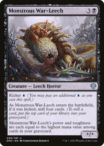 Monstrous War-Leech [Dominaria United]