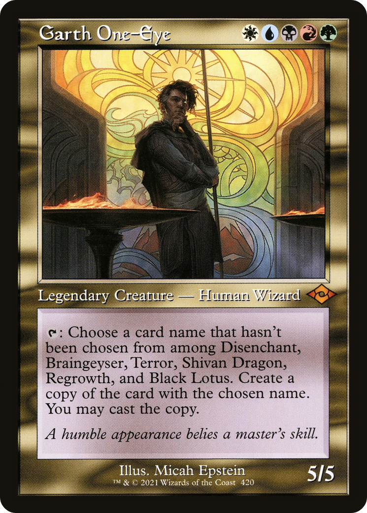 Garth One-Eye (Retro) [Modern Horizons 2]