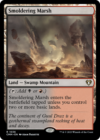 Smoldering Marsh [Commander Masters]