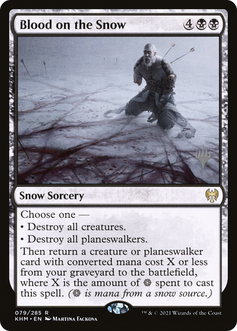 Blood on the Snow [Kaldheim Promo Pack]
