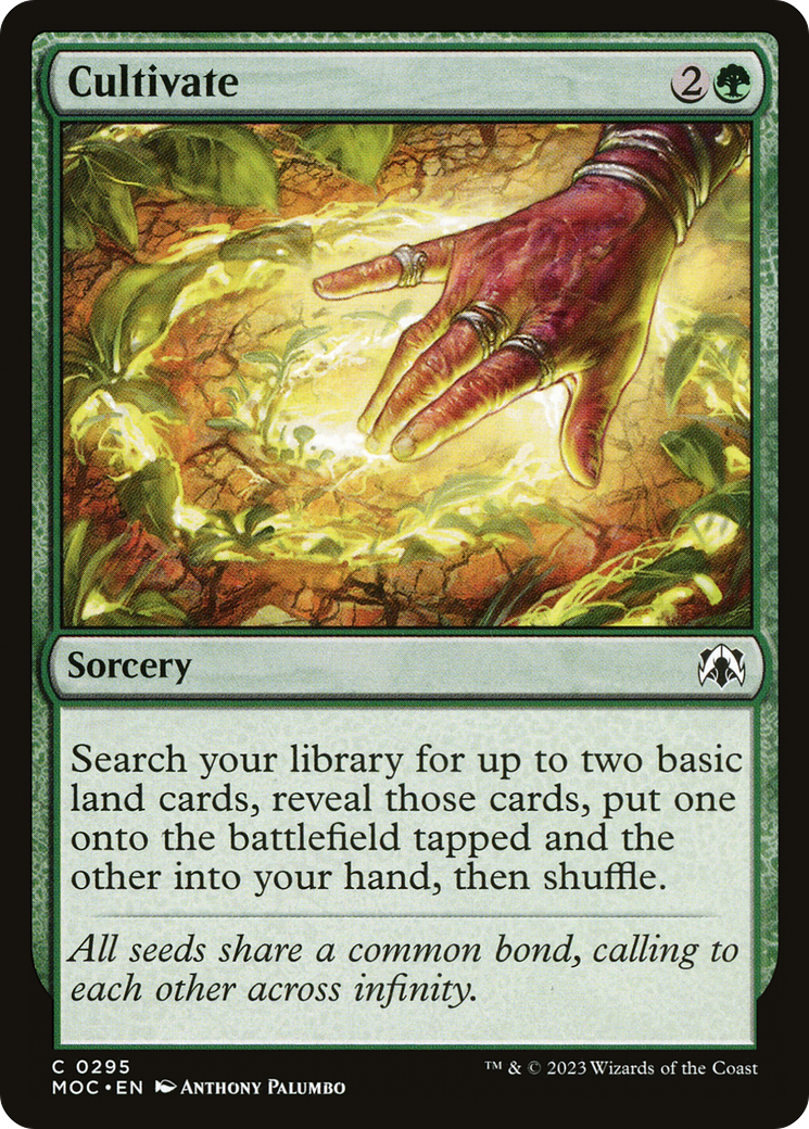 Cultivate [March of the Machine Commander]