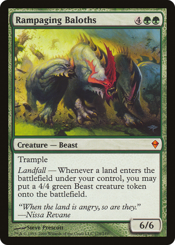 Rampaging Baloths [Zendikar]