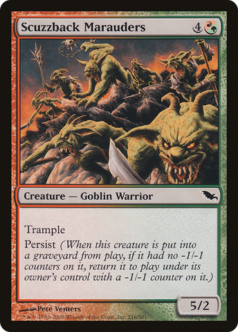 Scuzzback Marauders [Shadowmoor]