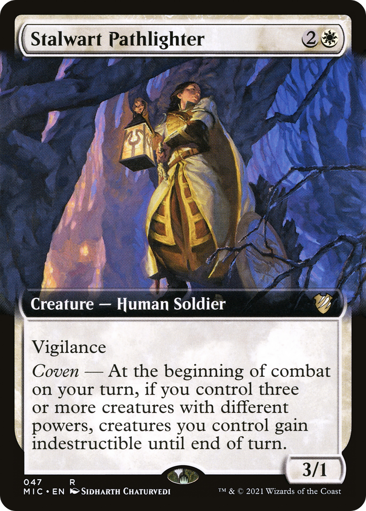 Stalwart Pathlighter (Extended) [Innistrad: Midnight Hunt Commander]