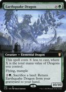 Earthquake Dragon (Extended Art) [Commander Legends: Battle for Baldur's Gate]