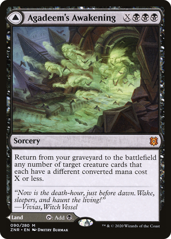 Agadeem's Awakening // Agadeem, the Undercrypt [Zendikar Rising]