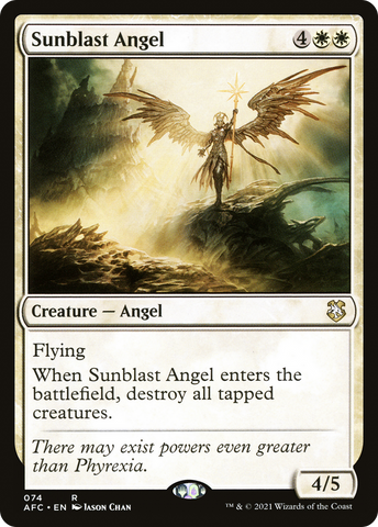 Sunblast Angel [Dungeons & Dragons: Adventures in the Forgotten Realms Commander]