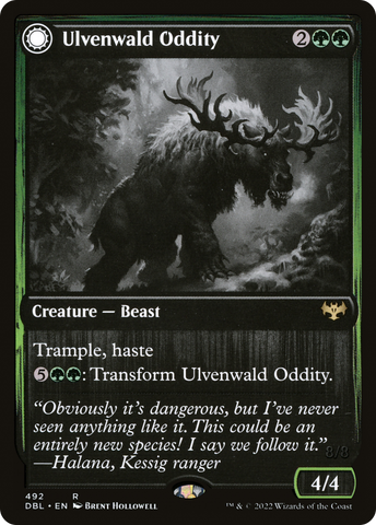 Ulvenwald Oddity // Ulvenwald Behemoth [Innistrad: Double Feature]