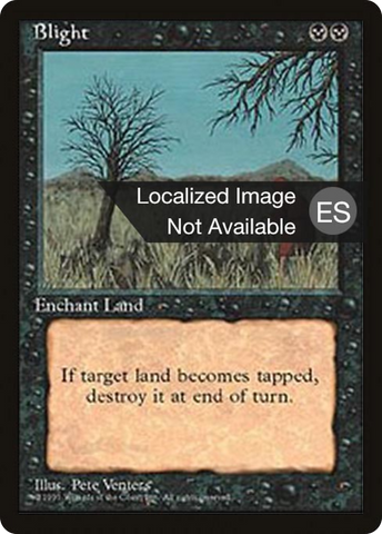Blight [Fourth Edition Foreign Black Border]