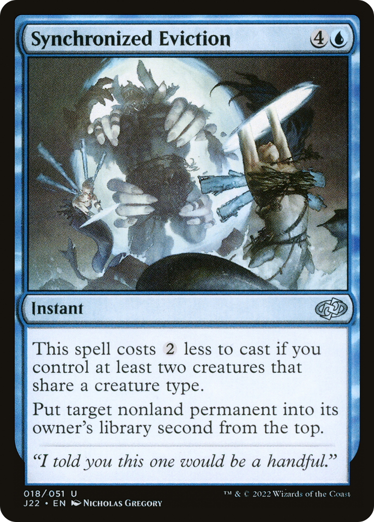 Synchronized Eviction [Jumpstart 2022]