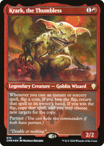 Krark, the Thumbless [Commander Legends Etched]