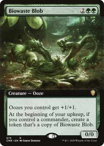 Biowaste Blob (Extended Art) [Commander Legends]