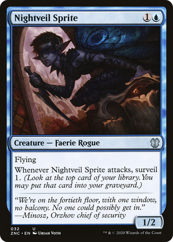 Nightveil Sprite [Zendikar Rising Commander]