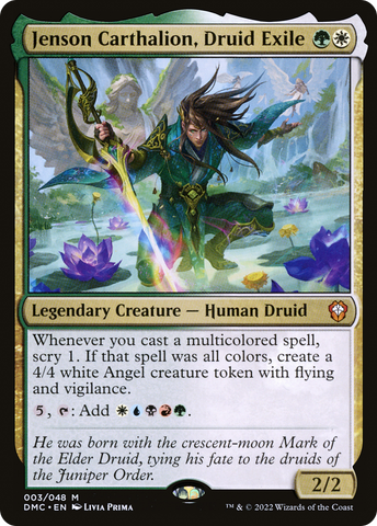 Jenson Carthalion, Druid Exile [Dominaria United Commander]