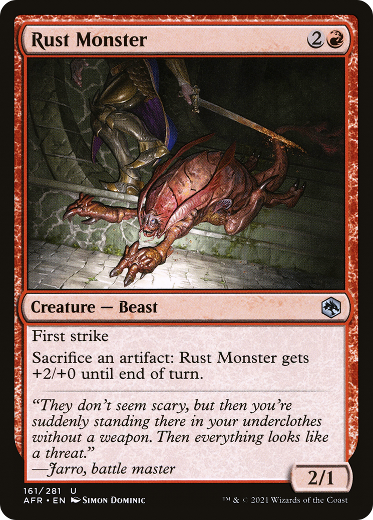 Rust Monster [Dungeons & Dragons: Adventures in the Forgotten Realms]