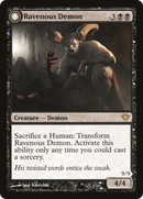 Ravenous Demon // Archdemon of Greed [Dark Ascension]
