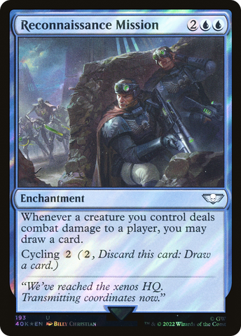 Reconnaissance Mission (Surge Foil) [Universes Beyond: Warhammer 40,000]