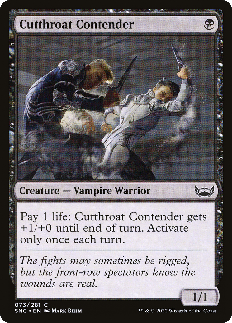 Cutthroat Contender [Streets of New Capenna]