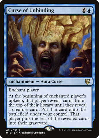 Curse of Unbinding [Innistrad: Midnight Hunt Commander]