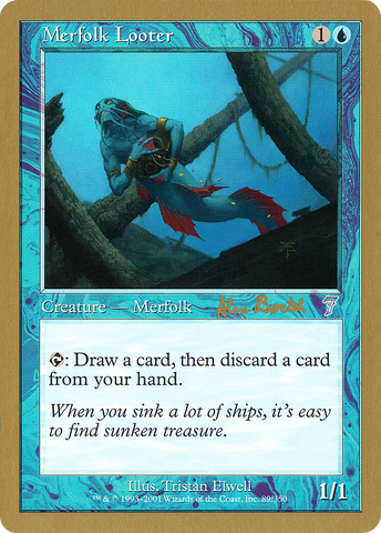 Merfolk Looter (Alex Borteh) [World Championship Decks 2001]