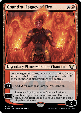 Chandra, Legacy of Fire [Commander Masters]