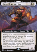 Sanwell, Avenger Ace (Extended Art) [The Brothers' War Commander]