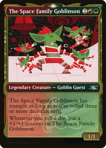 The Space Family Goblinson (Showcase) (Galaxy Foil) [Unfinity]