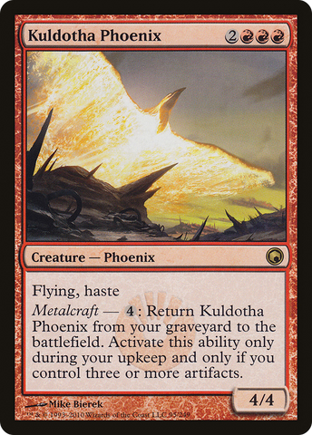 Kuldotha Phoenix [Scars of Mirrodin]