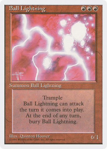 Ball Lightning [Fourth Edition]