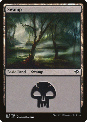 Swamp (39) [Duel Decks: Speed vs. Cunning]