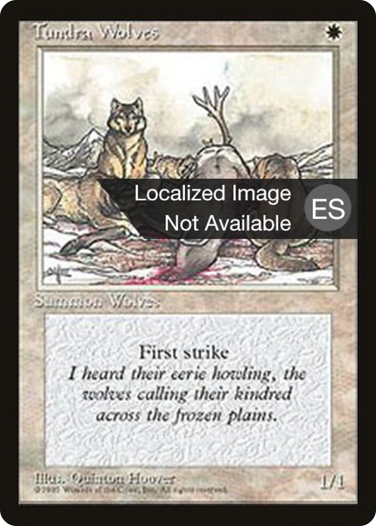 Tundra Wolves [Fourth Edition Foreign Black Border]