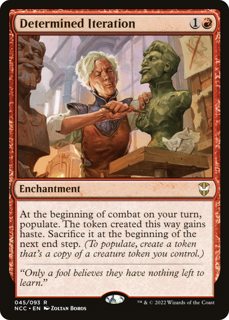 Determined Iteration [Streets of New Capenna Commander]