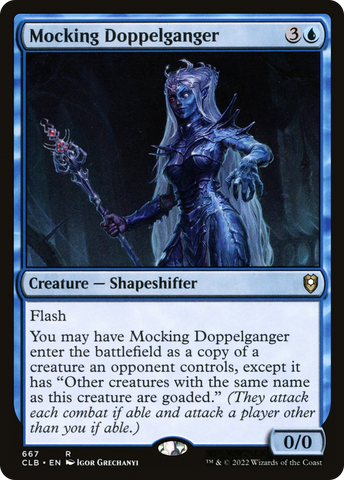 Mocking Doppelganger [Commander Legends: Battle for Baldur's Gate]