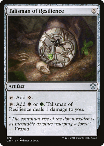 Talisman of Resilience [Commander 2021]