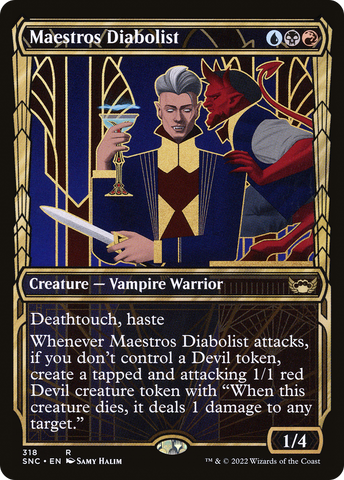 Maestros Diabolist (Showcase Golden Age) [Streets of New Capenna]