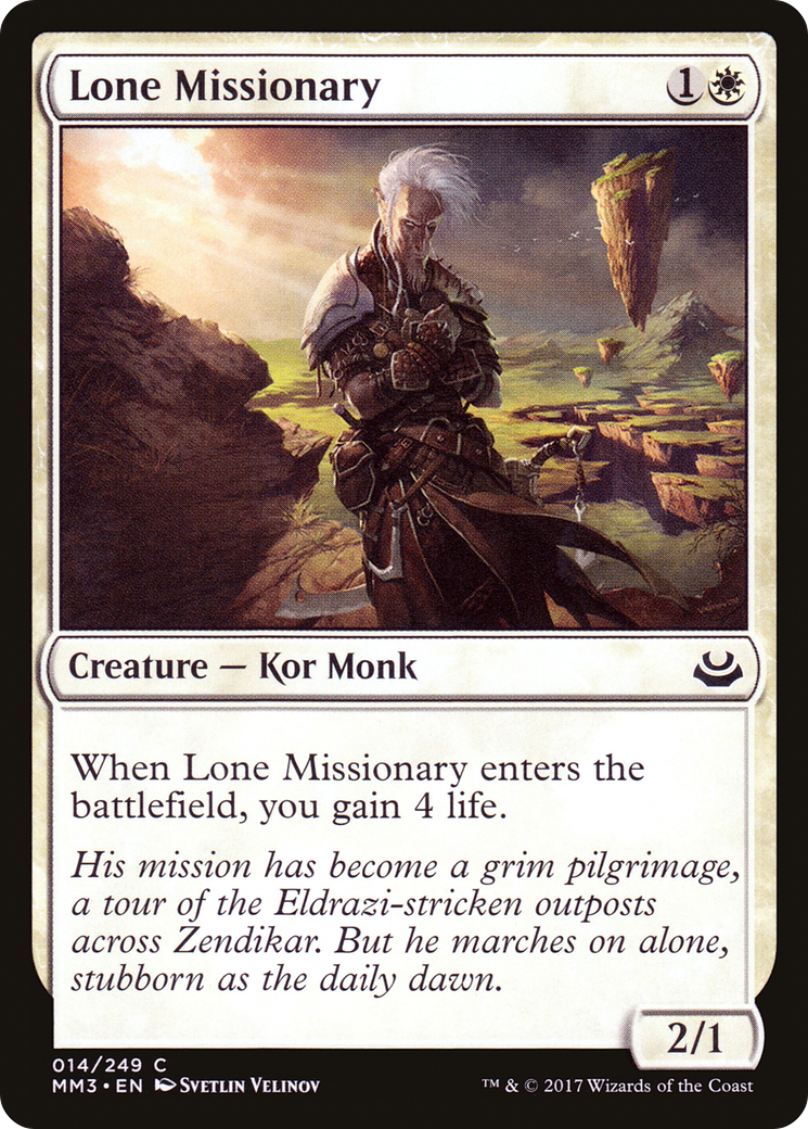 Lone Missionary [Modern Masters 2017]