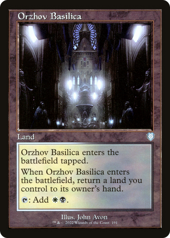 Orzhov Basilica (Retro) [The Brothers' War Commander]