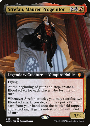Strefan, Maurer Progenitor (Extended) [Innistrad: Crimson Vow Commander]