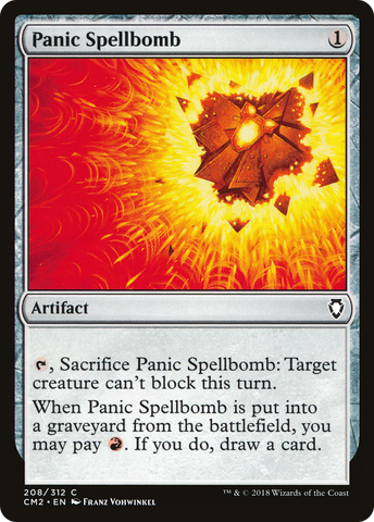 Panic Spellbomb [Commander Anthology Volume II]