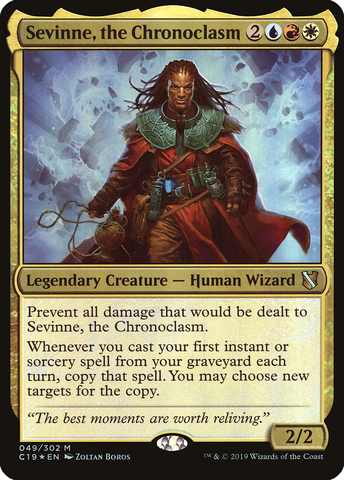 Sevinne, the Chronoclasm (Commander 2019) [Oversize Cards]