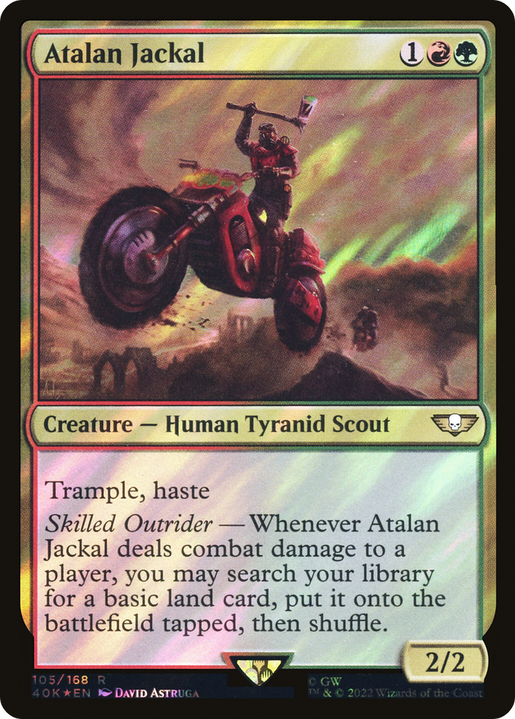 Atalan Jackal (Surge Foil) [Universes Beyond: Warhammer 40,000]