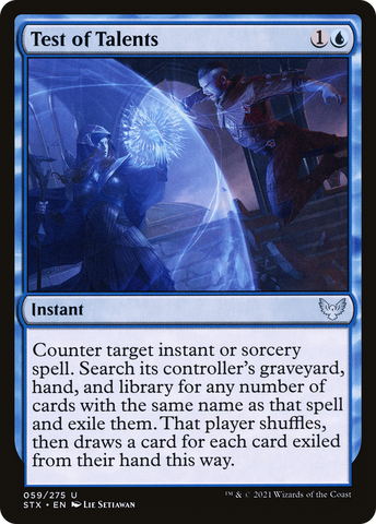 Test of Talents [Strixhaven: School of Mages]