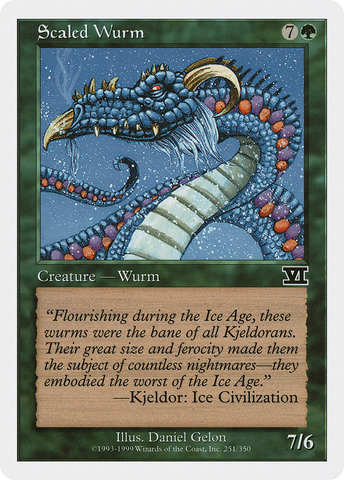 Scaled Wurm [Classic Sixth Edition]