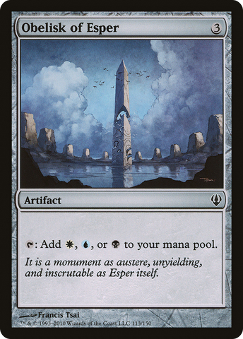 Obelisk of Esper [Archenemy]