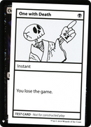 One with Death [Mystery Booster Playtest Cards]