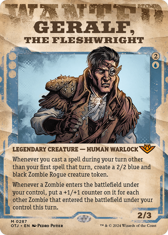 Geralf, the Fleshwright (Showcase) [Outlaws of Thunder Junction]
